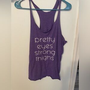 Workout tank top